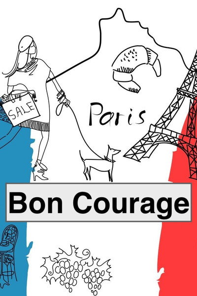 Póster de Bon courage