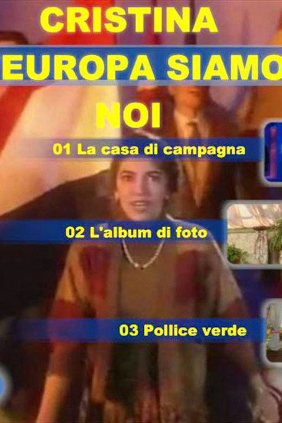 Póster de Cristina, l'Europa siamo noi