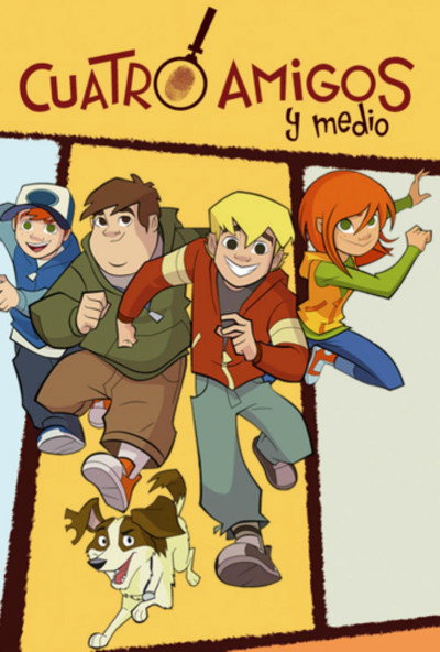 Póster de Cuatro amigos y medio