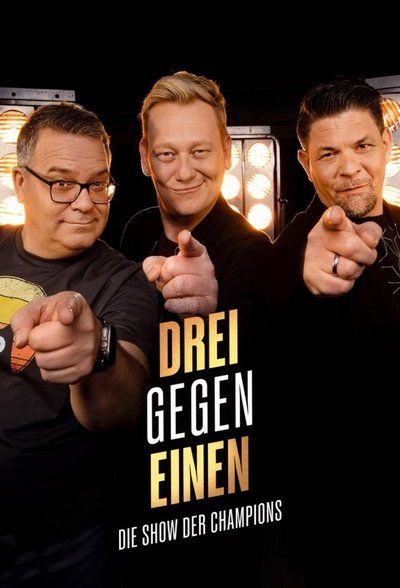 Póster de Drei gegen Einen - Die Show der Champions