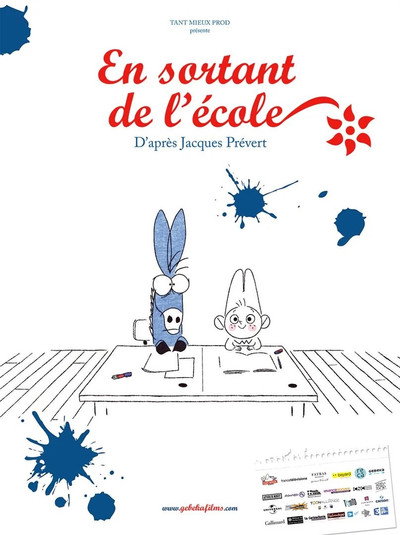 Póster de En sortant de l'école