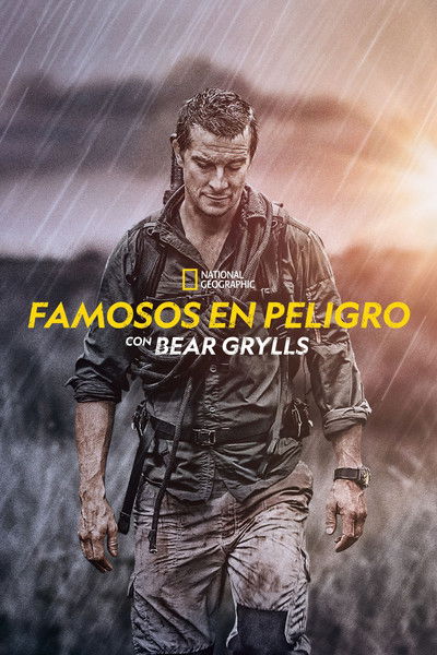 Póster de Famosos en peligro con Bear Grylls