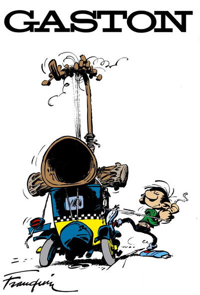 Póster de Gaston Lagaffe