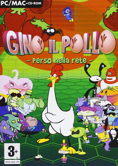 Póster de Gino il Pollo perso nella rete