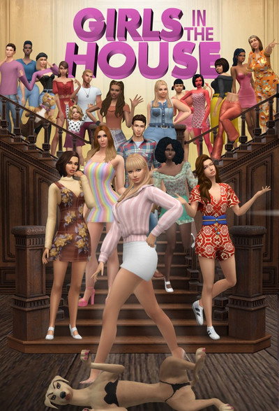 Póster de Girls in the House