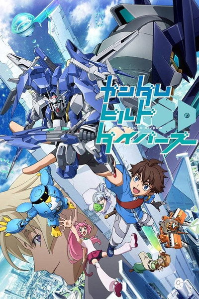 Póster de Gundam Build Divers