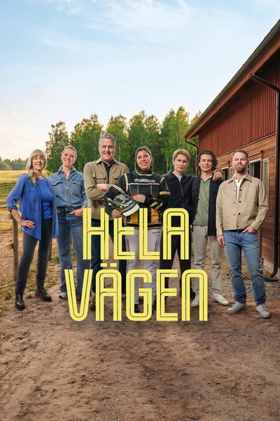 Póster de Hela vägen