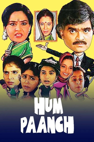 Póster de Hum Paanch