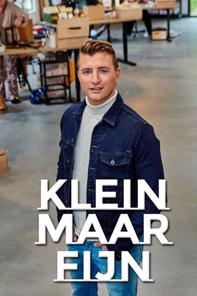 Póster de Klein maar Fijn
