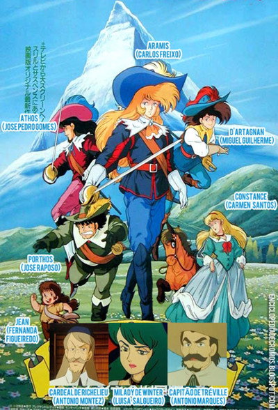 Póster de Las aventuras del joven d'Artagnan