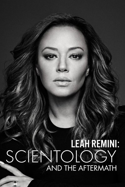 Póster de Leah Remini y la cienciología