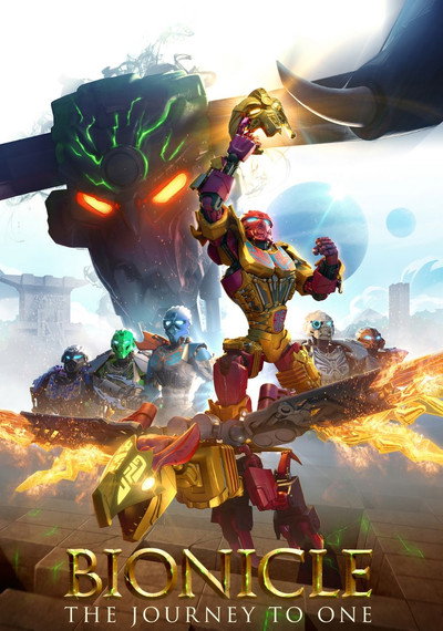 Póster de Lego Bionicle: The Journey to One