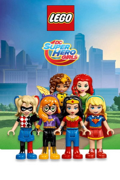 Póster de Lego DC Super Hero Girls