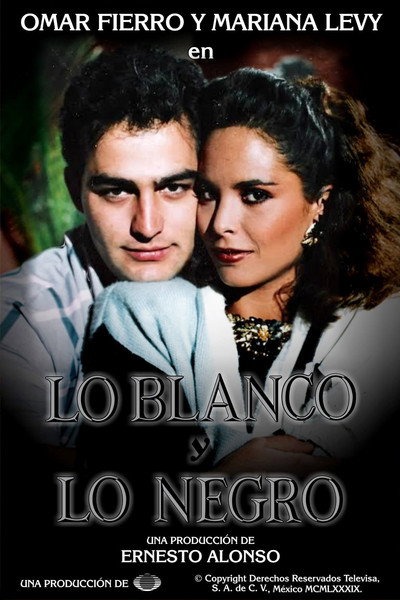 Póster de Lo blanco y lo negro