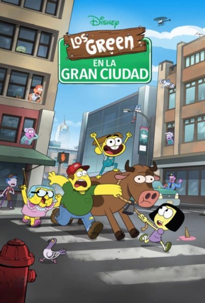 Póster de Los Green en la gran ciudad