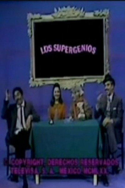 Póster de Los supergenios de la mesa cuadrada