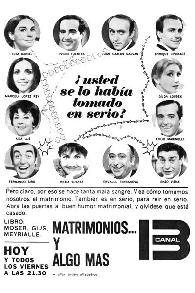 Póster de Matrimonios y algo más