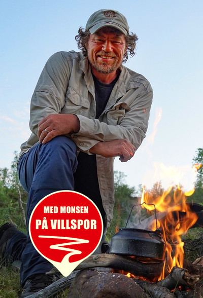 Póster de Med Monsen på villspor