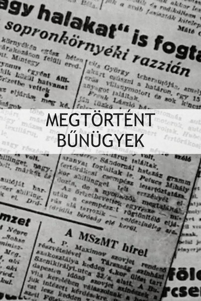 Póster de Megtörtént bünügyek