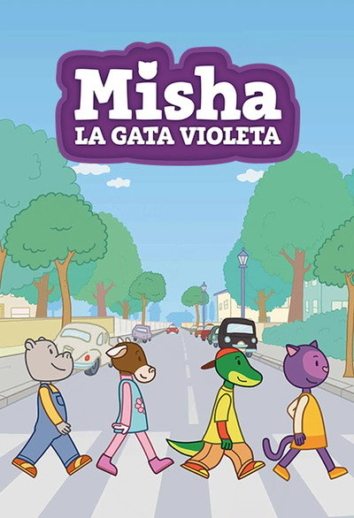 Póster de Misha the Purple Cat