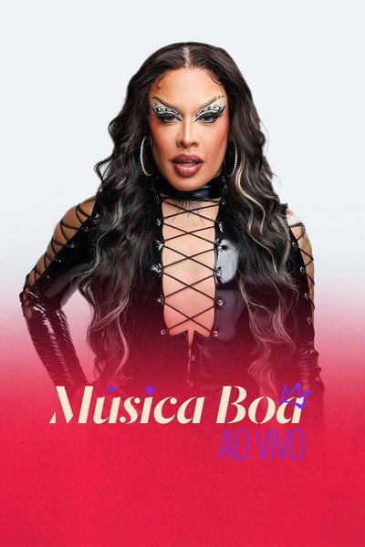 Póster de Música Boa Ao Vivo