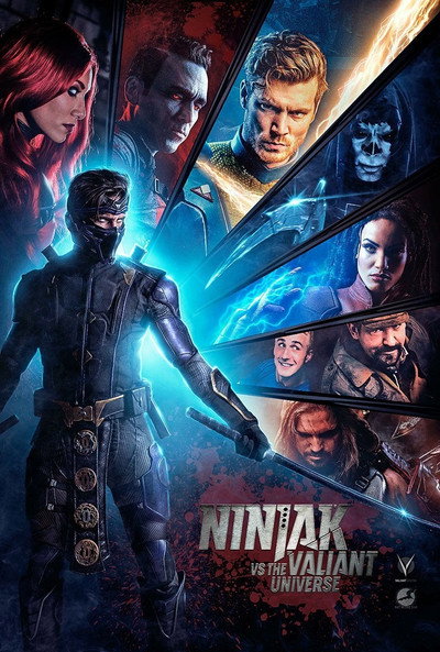 Póster de Ninjak vs the Valiant Universe