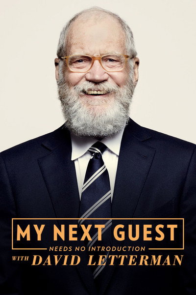 Póster de No necesitan presentación con David Letterman