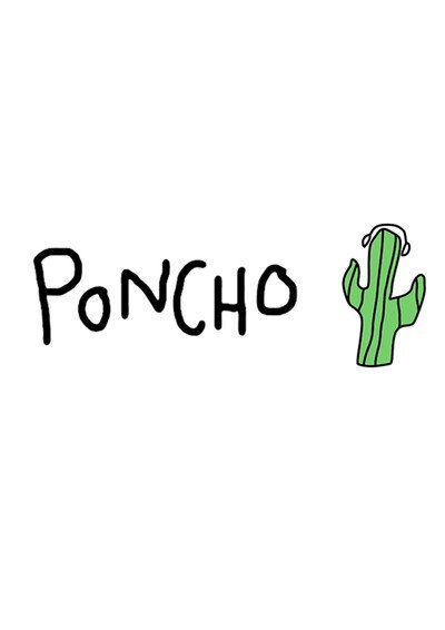Póster de Poncho