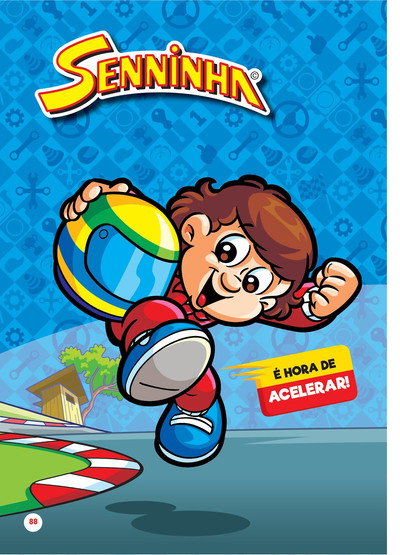 Póster de Senninha on the Crazy Race