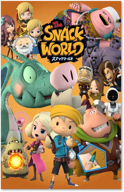 Póster de Snack World