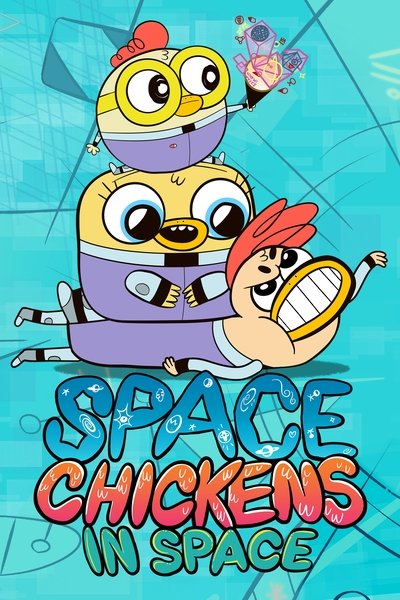 Póster de Space Chickens in Space