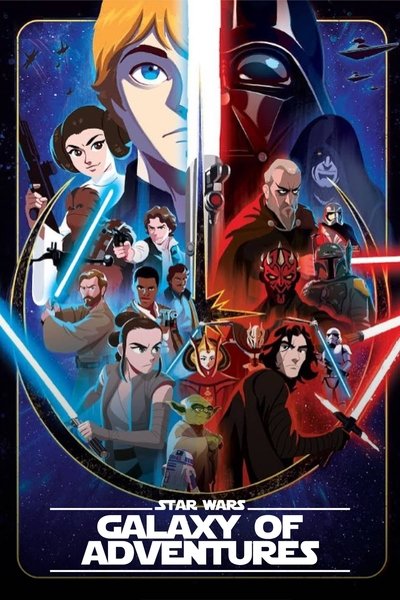 Póster de Star Wars Galaxy of Adventures