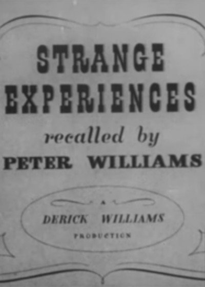 Póster de Strange Experiences