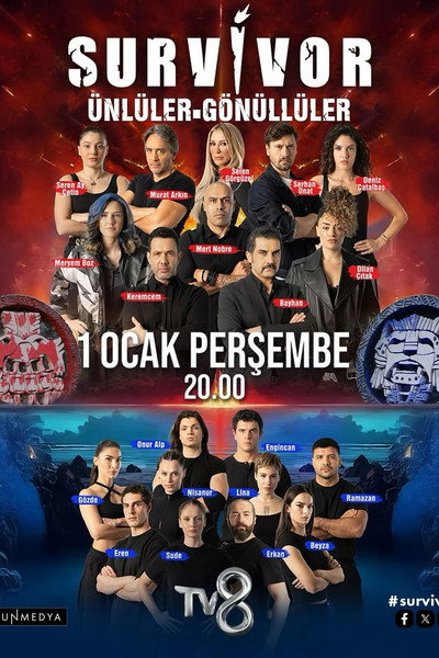 Póster de Survivor 2026: All Star & Ünlüler