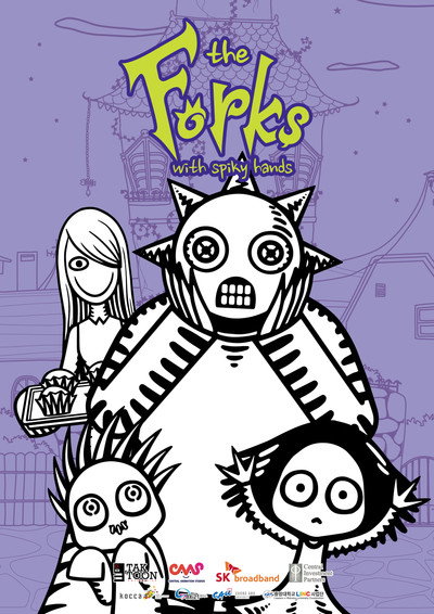 Póster de The Forks with Spiky Hands