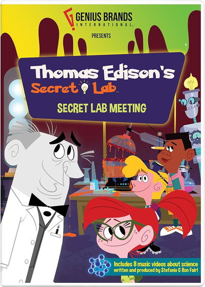 Póster de Thomas Edison's Secret Lab