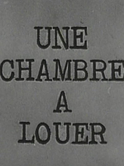 Póster de Une chambre à louer