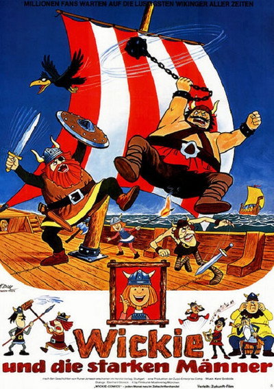 Póster de Vicky, el vikingo