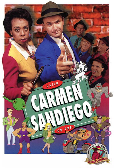 Póster de Where in the World Is Carmen Sandiego?